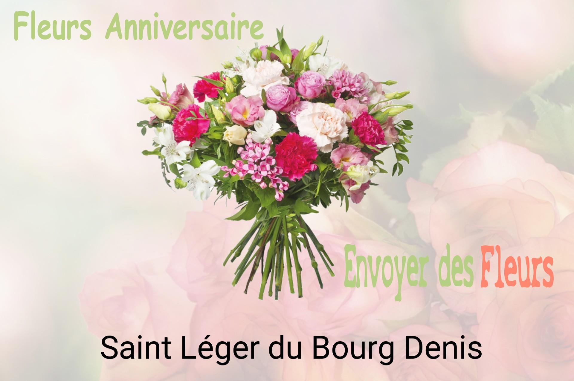 Bouquet de fleurs d’anniversaire livré à Saint-Léger-du-Bourg-Denis