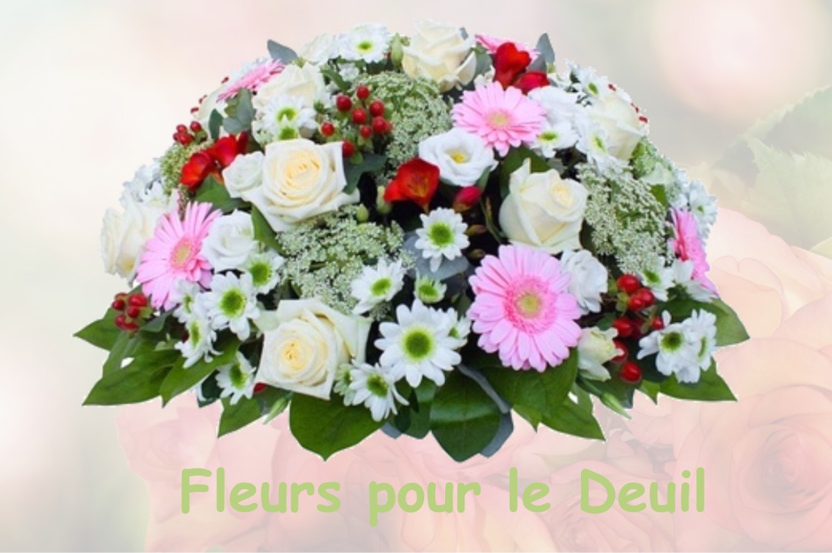 fleurs deuil SAINT-LEGER-DU-BOURG-DENIS